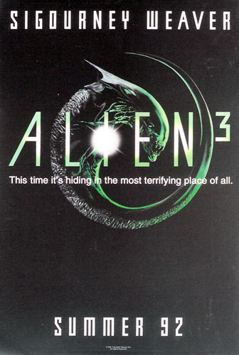 Alien 3 - Movie Posters Original Movie Poster Collectible Movie Posters