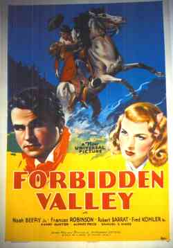Forbidden Valley - Movie Posters Original Movie Poster Collectible