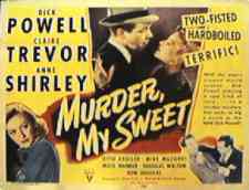 Murder My Sweet - Movie Posters Original Movie Poster Collectible Movie ...